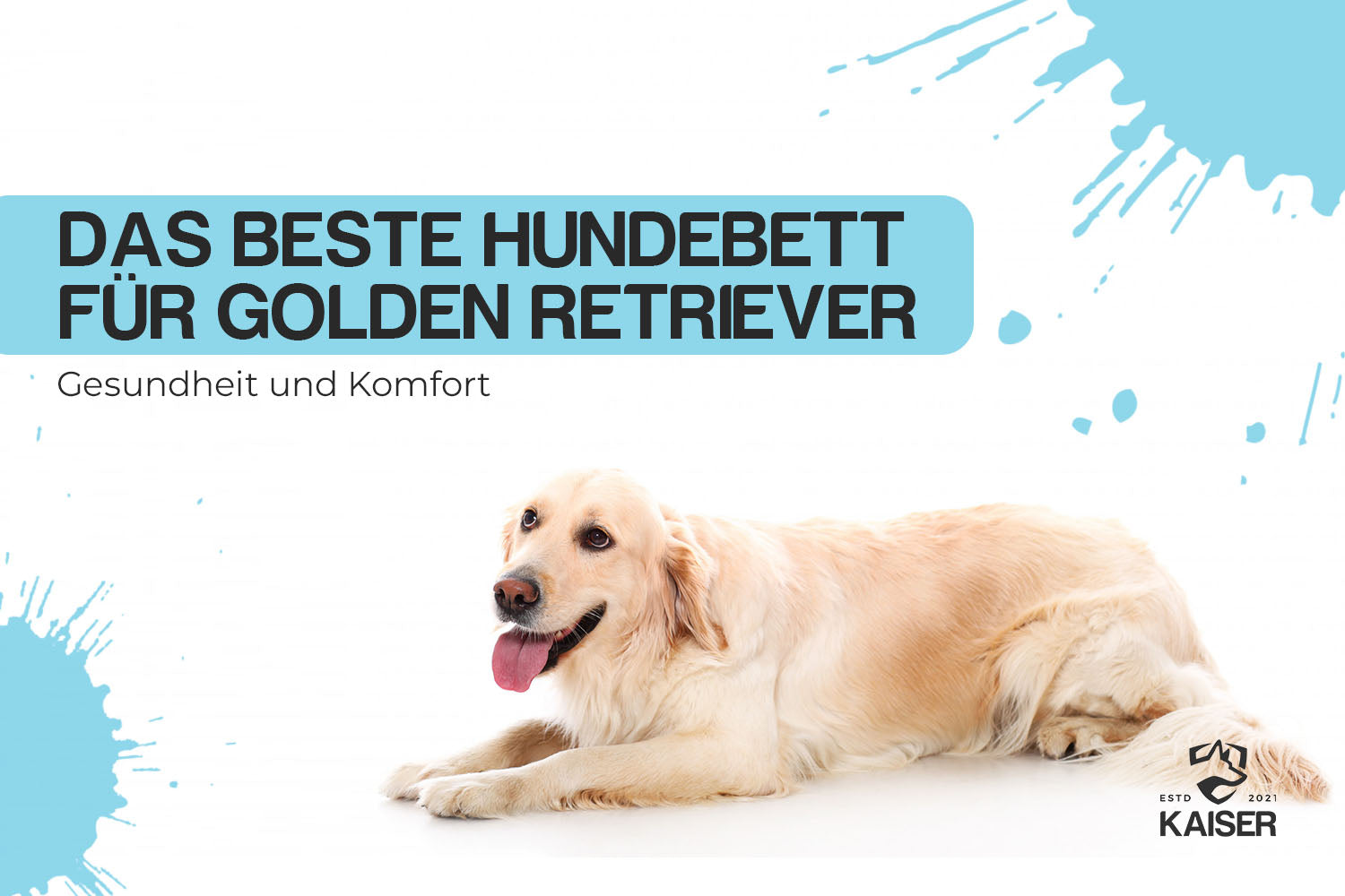 Hundebett Golden Retriever