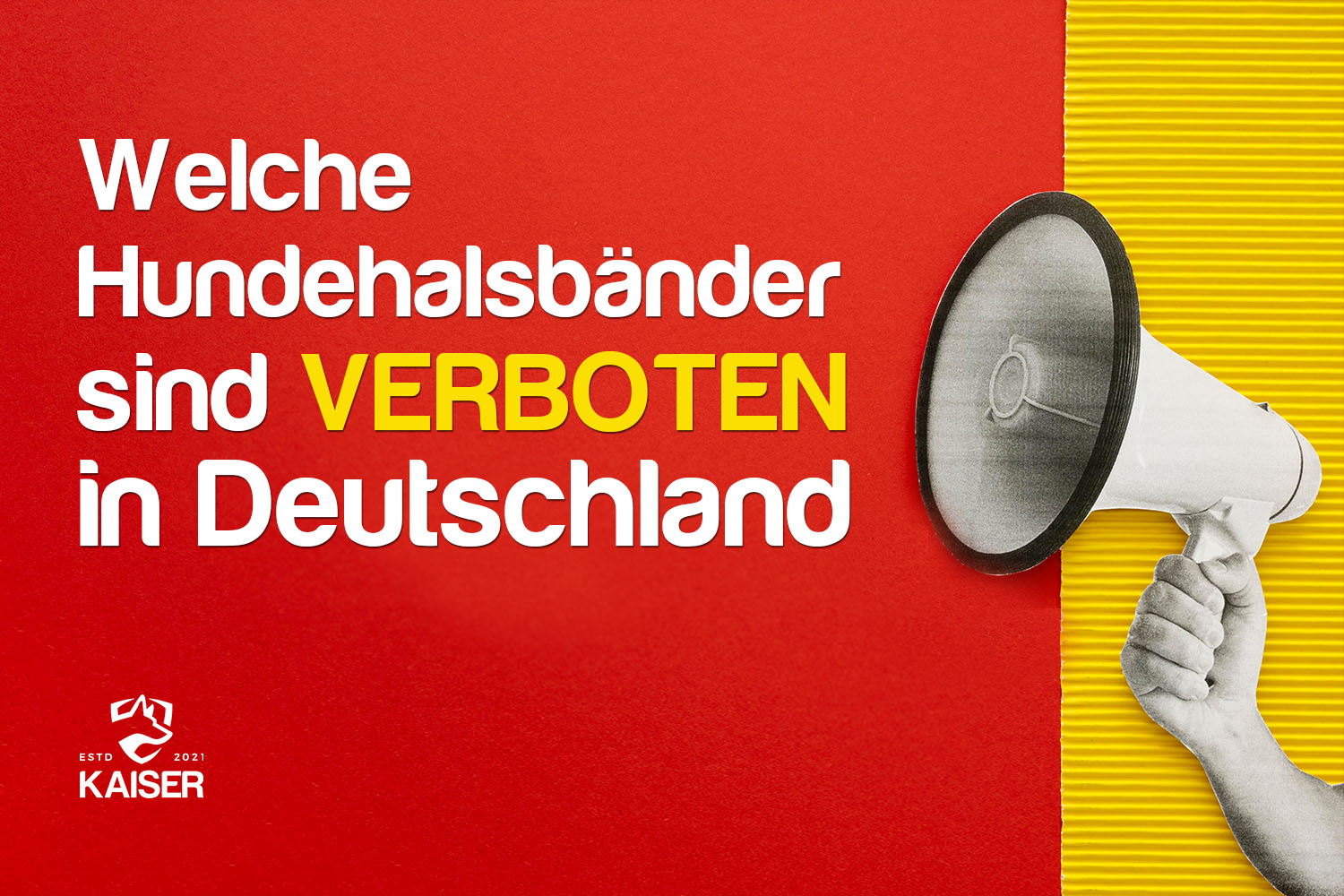 Welche Hundehalsbänder sind verboten in Deutschland?