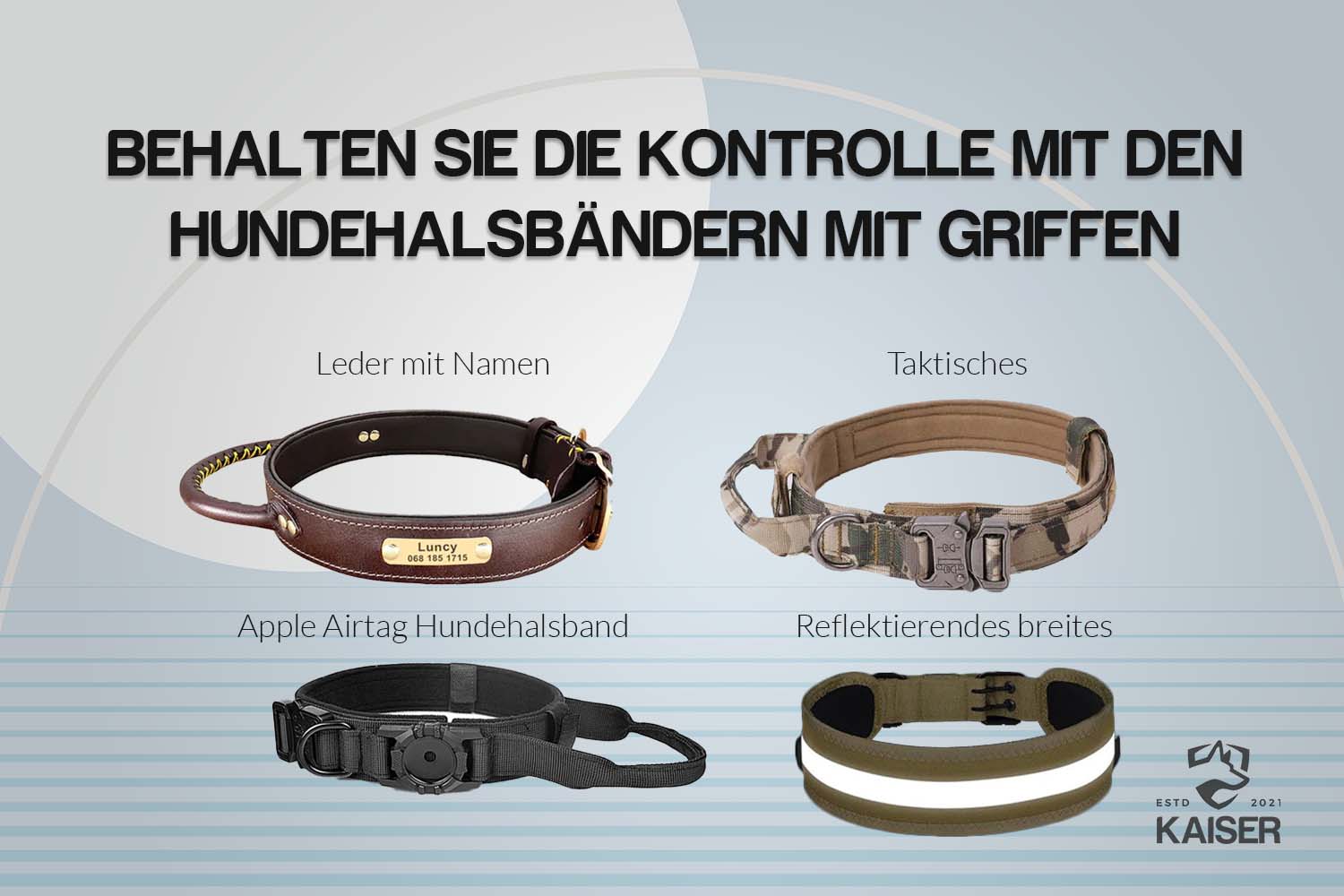 Hundehalsband mit Griff kaufen