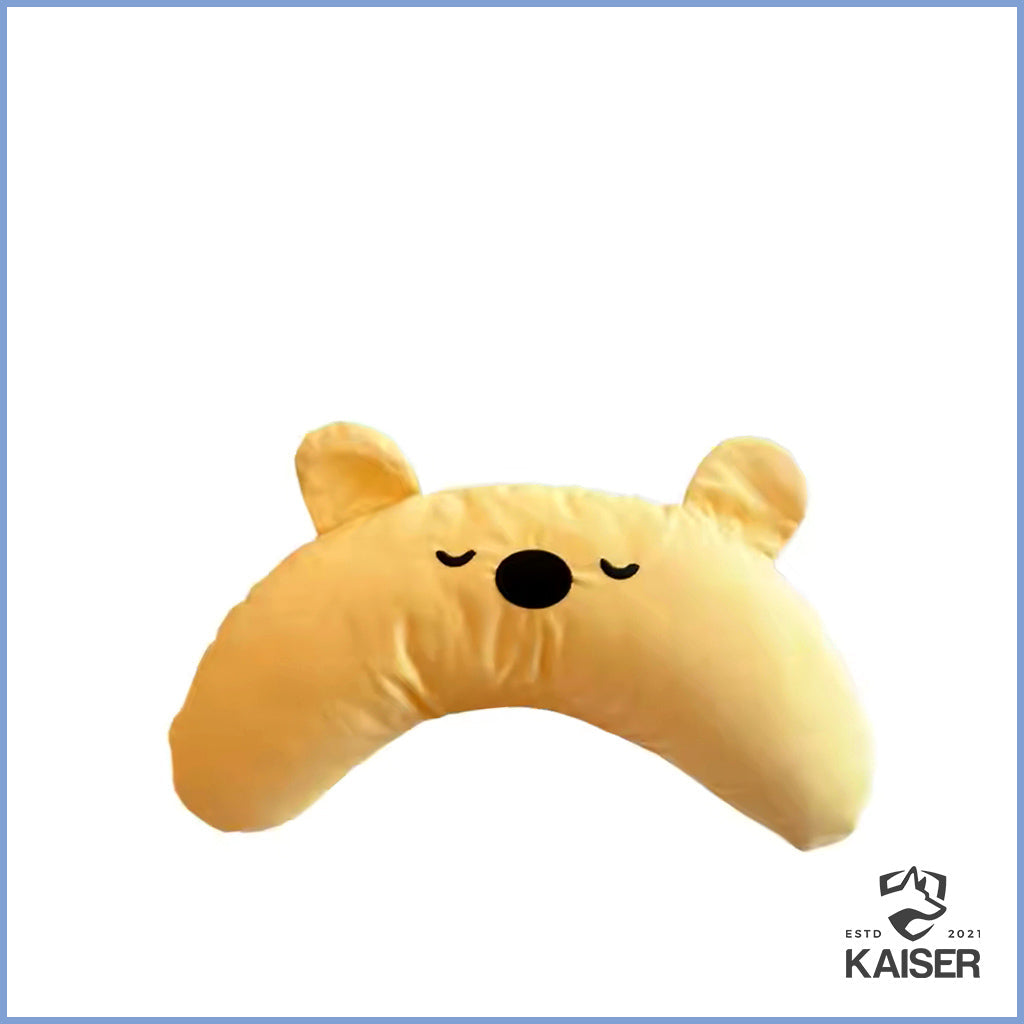 Hunde Kopfkissen gelb