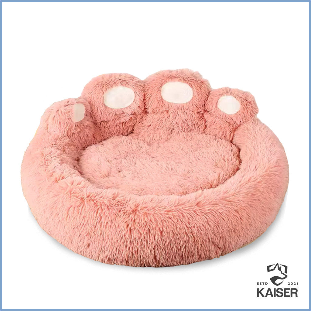 Hundebett Pfote xxl rosa Farbe