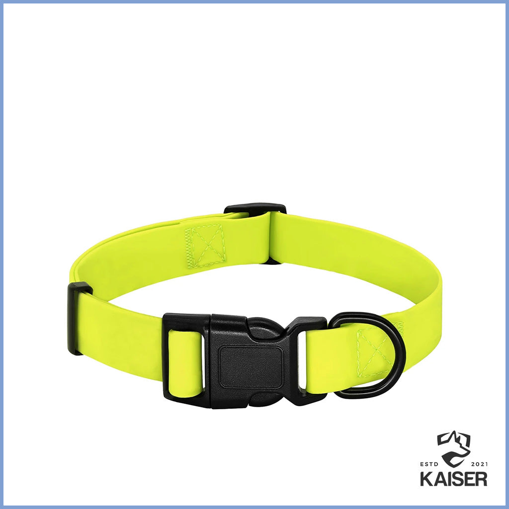 Wasserdichtes PVC Hundehalsband