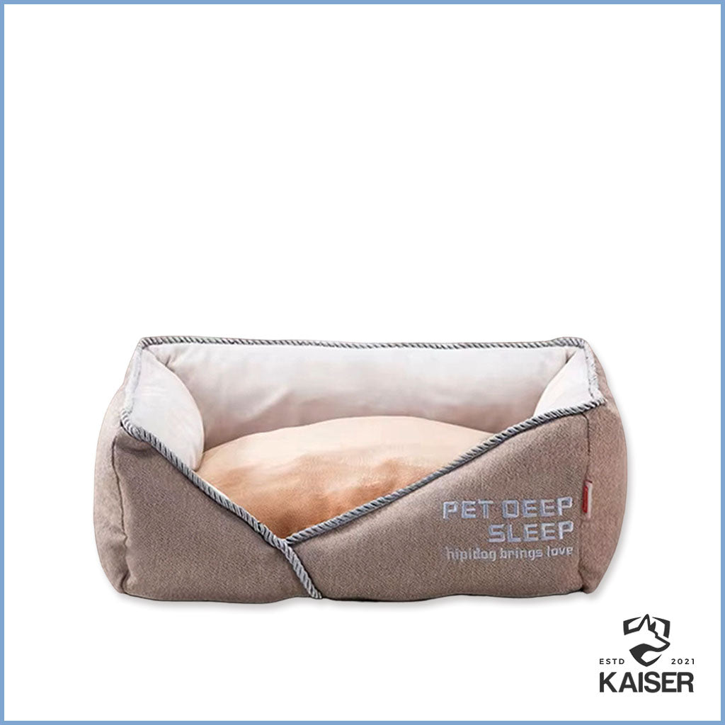 Hundesofa für kleine Hunde beige