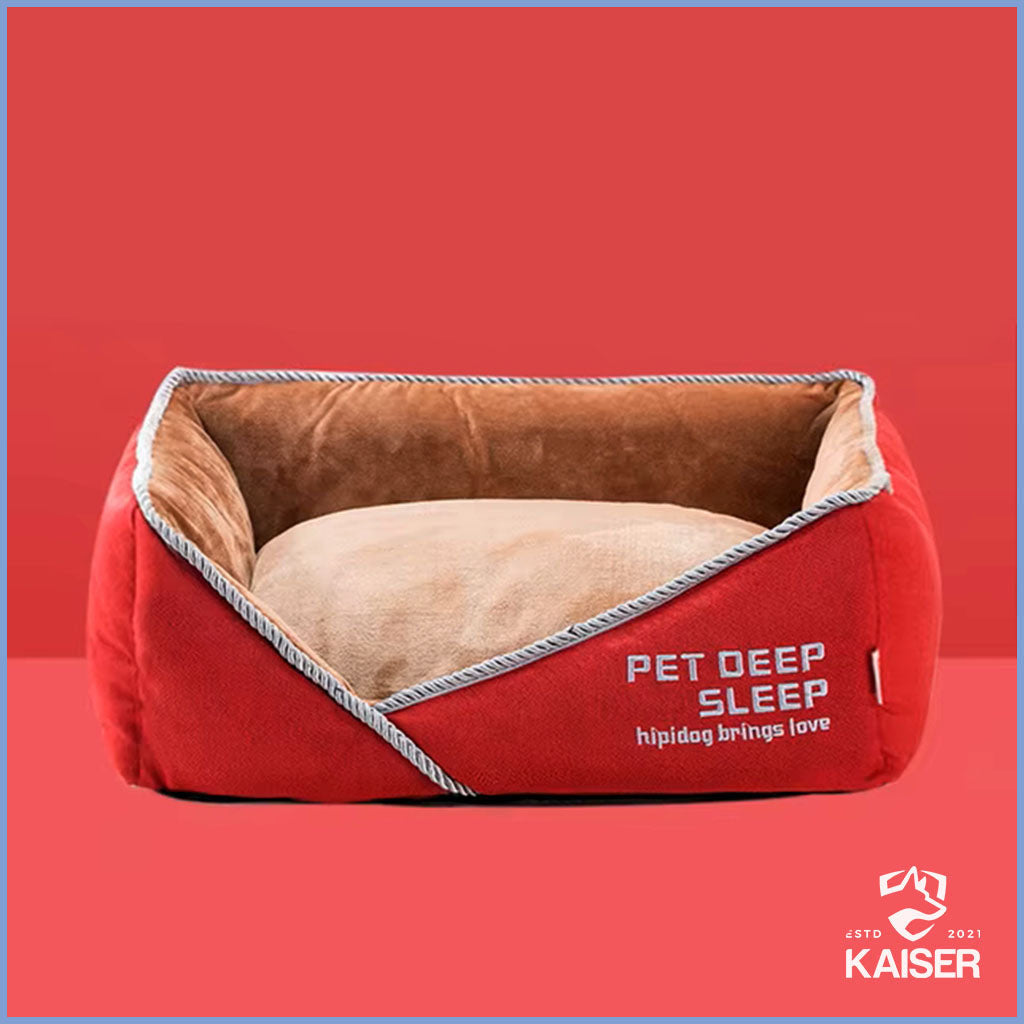 Hundesofa kleine Hunde rot