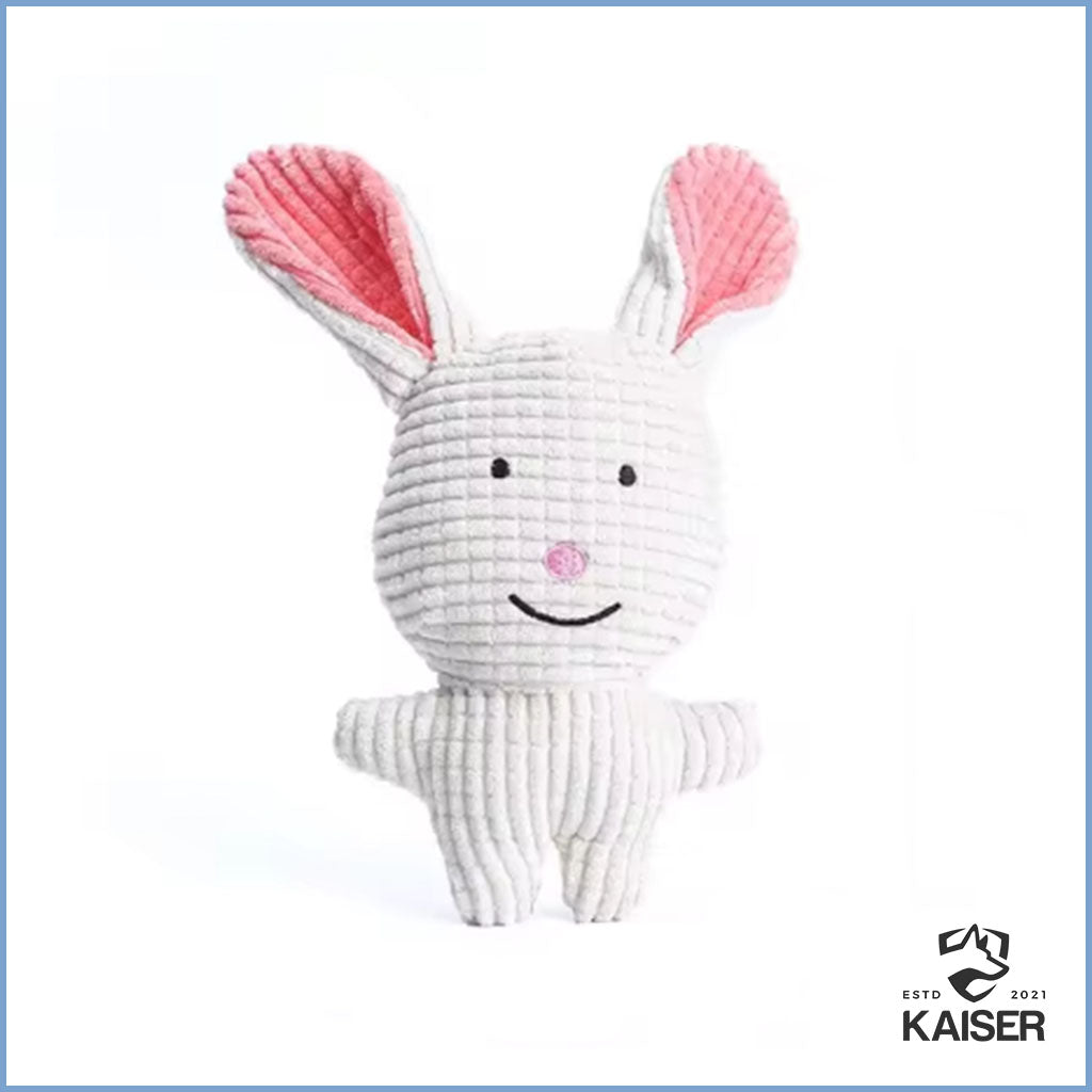 Hundespielzeug Hase mit Squeaker