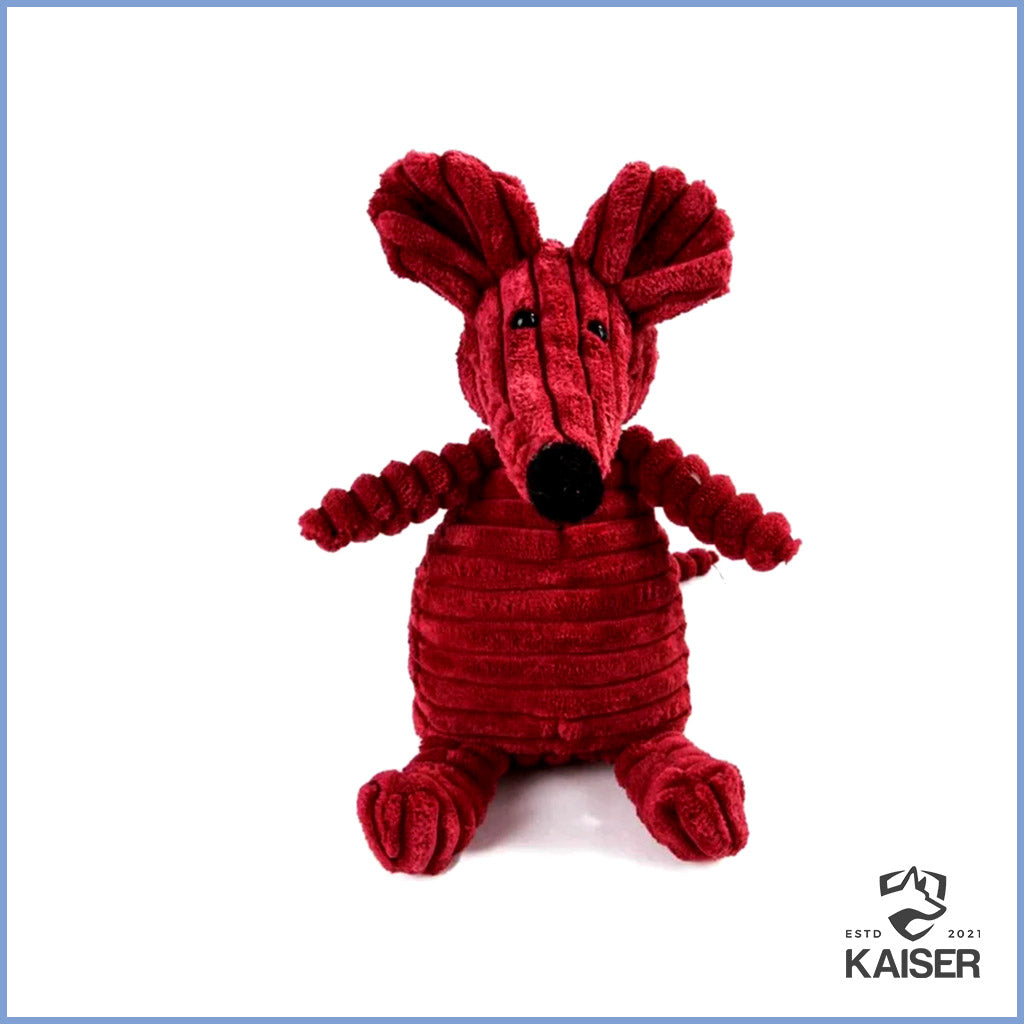 Kuscheltier mit Quietscher Maus