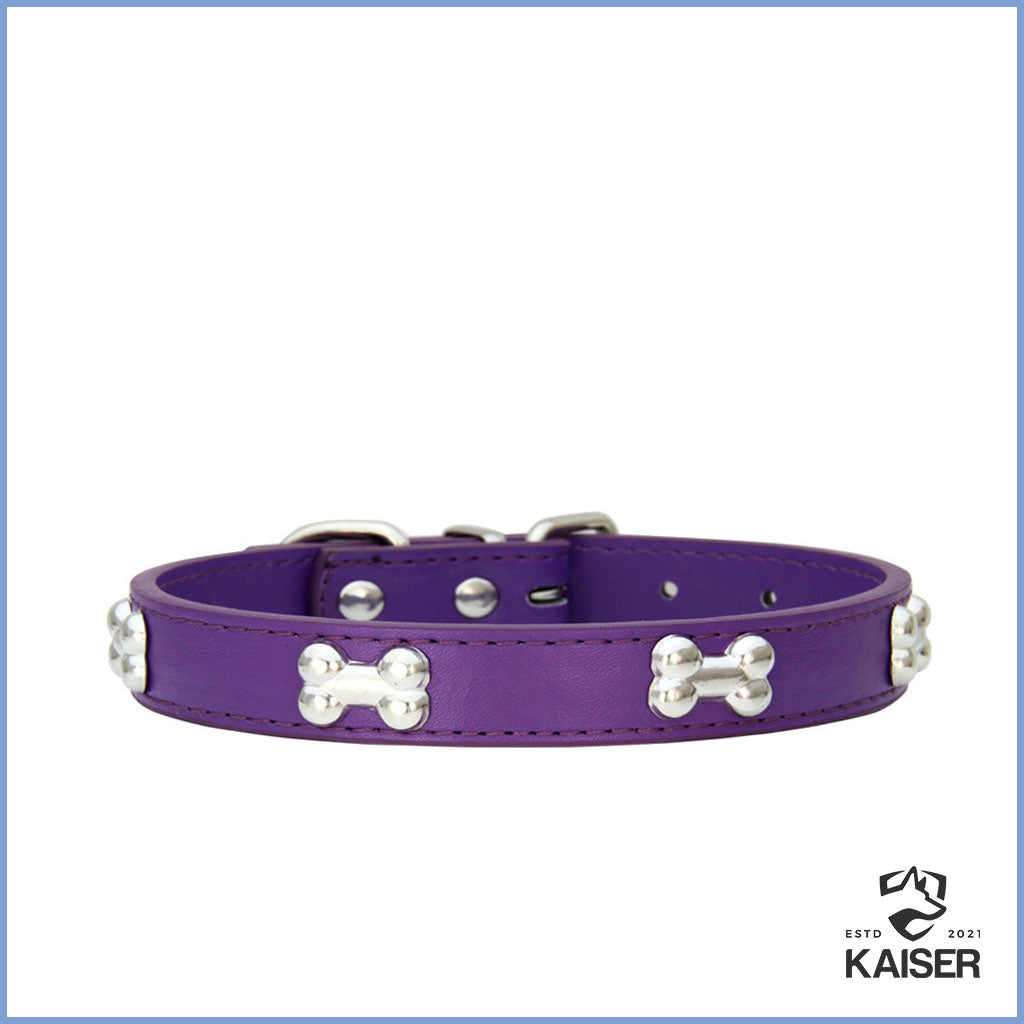 Designer Hundehalsband Violet