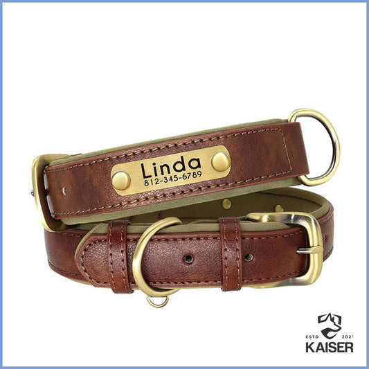 Hundehalsband gepolstert
