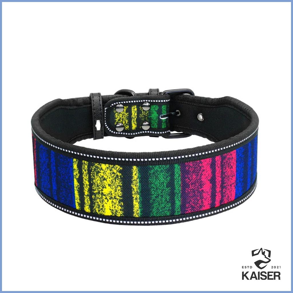 Hundehalsband breit reflektierend