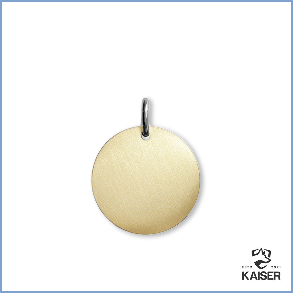 Hundemarke mit namen messing