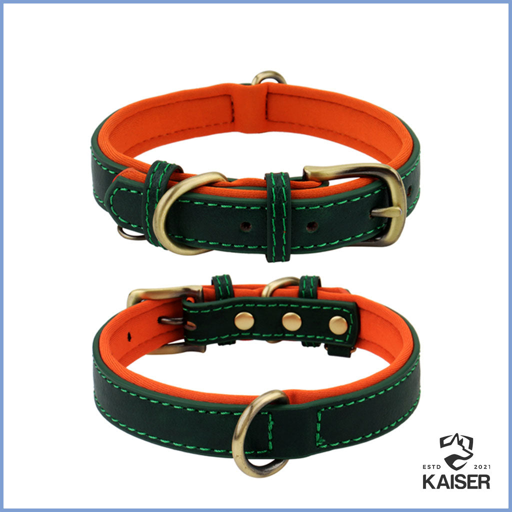 Hunde Lederhalsband