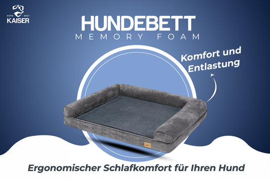 Hundebett Memory Foam