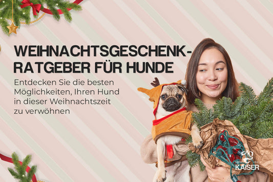 Weihnachtsgeschenke für Hunde