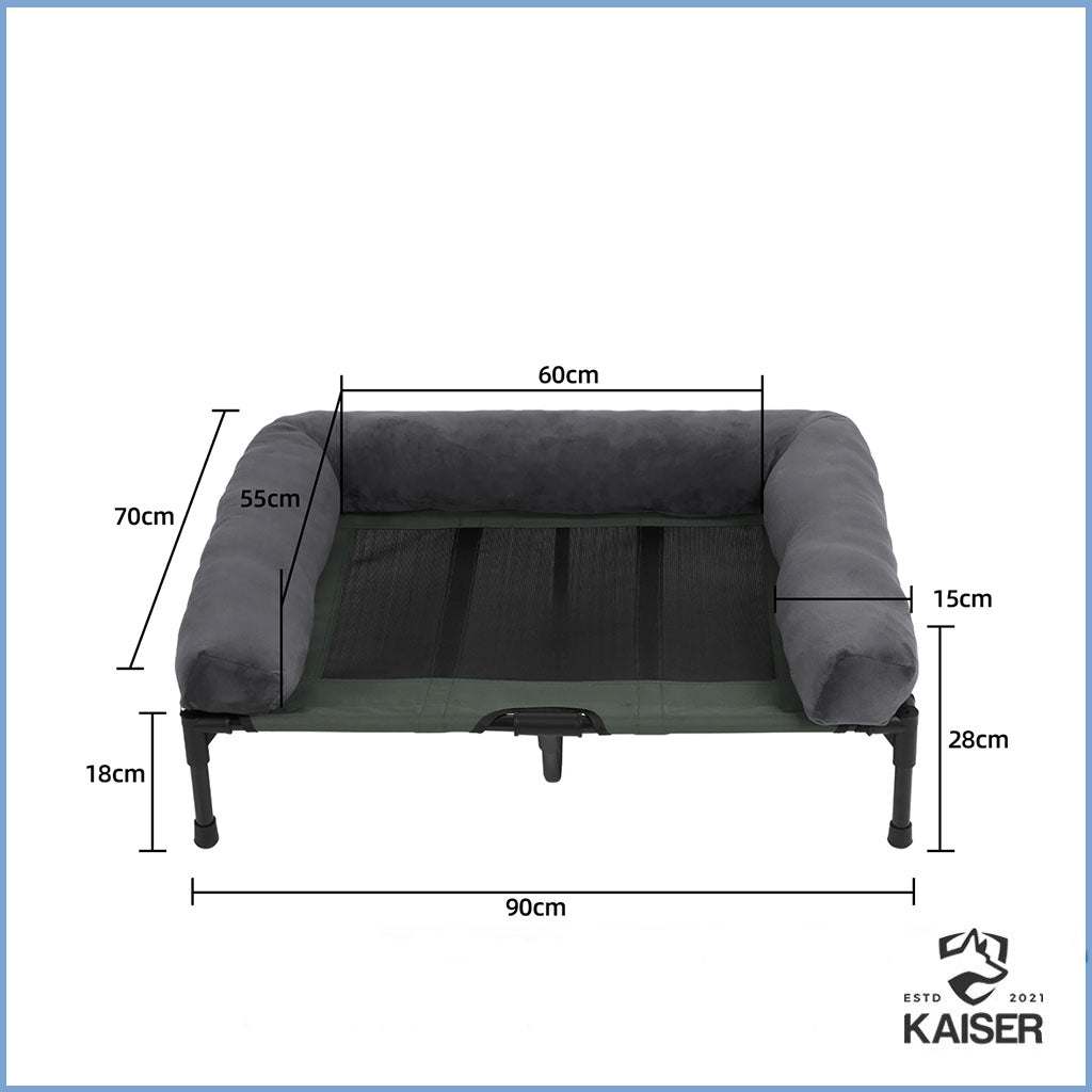 Hundebett erhöht