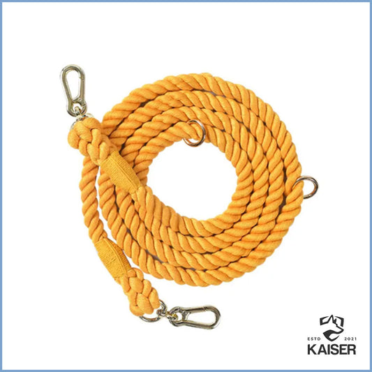 Handfreie Hundeleine Orange