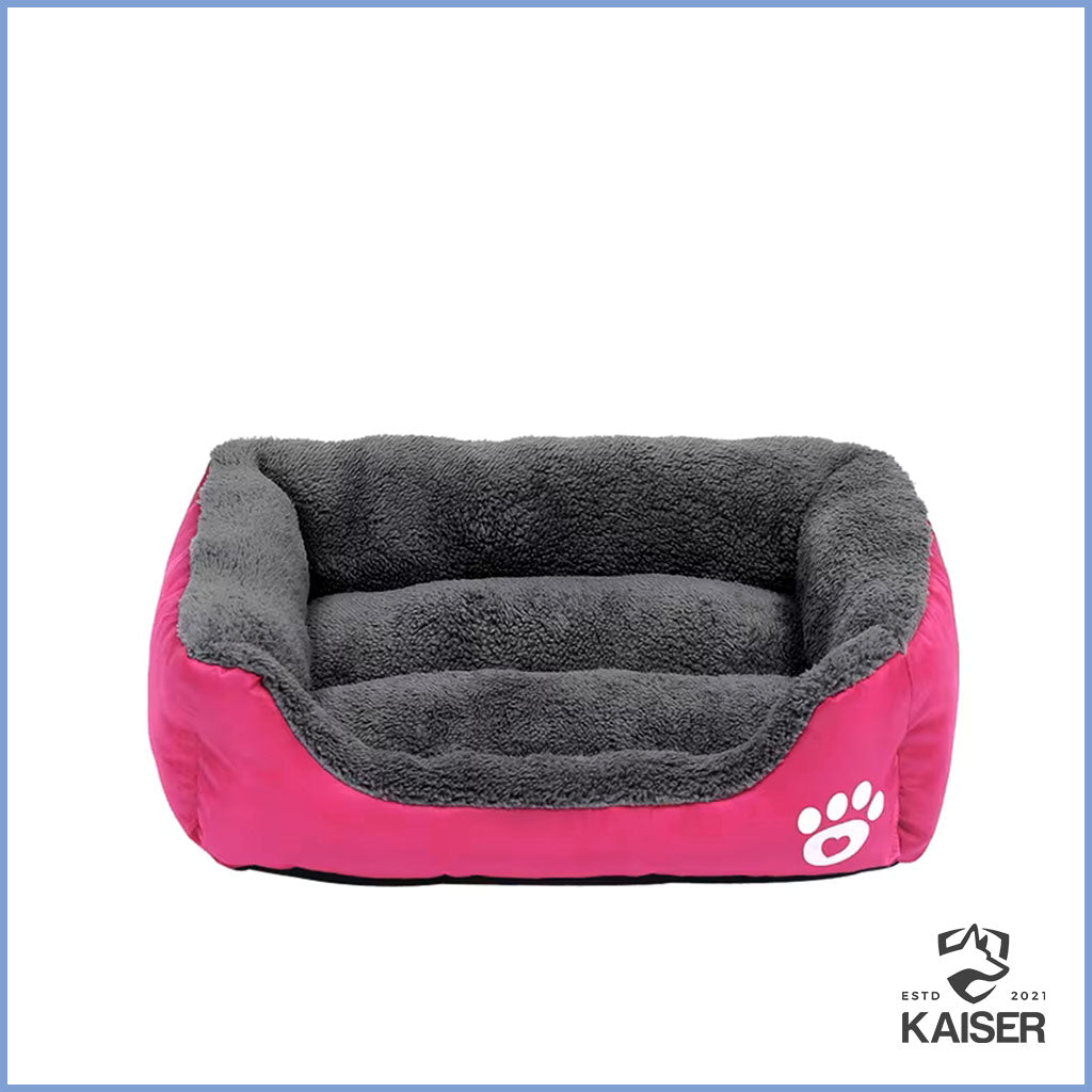 Hunde Kuschelbett rosa Farbe