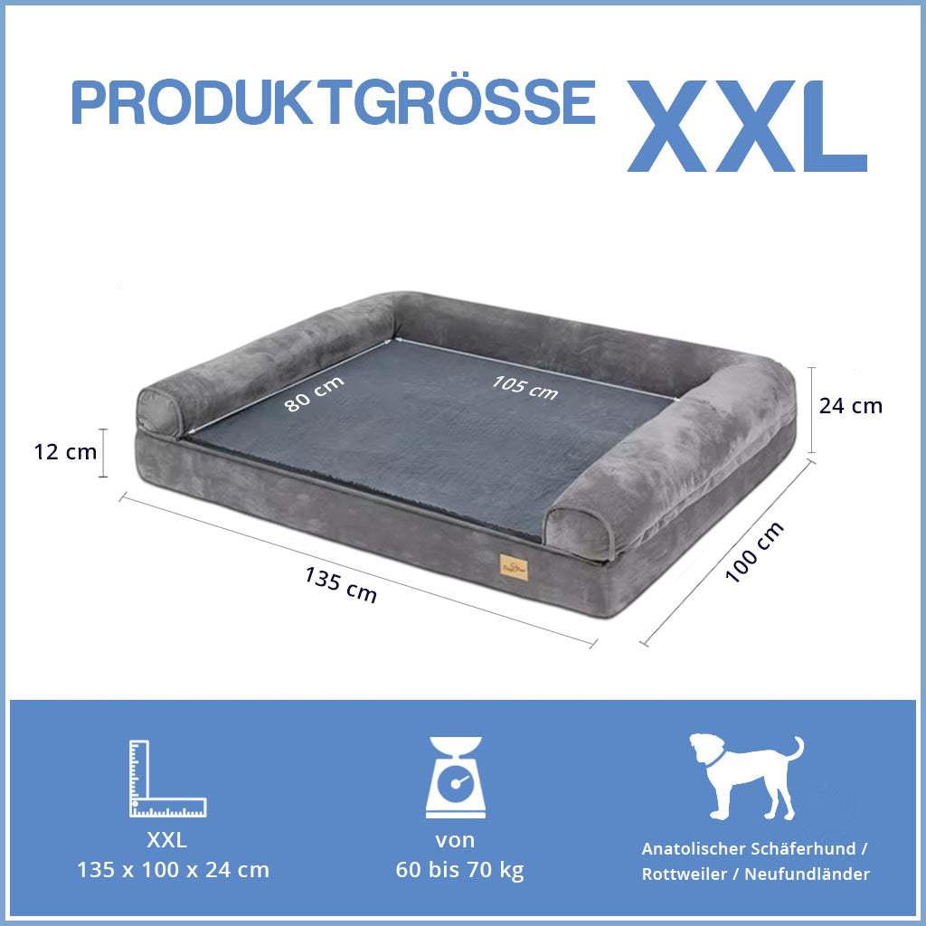 Orthopädisches Hundesofa xxl