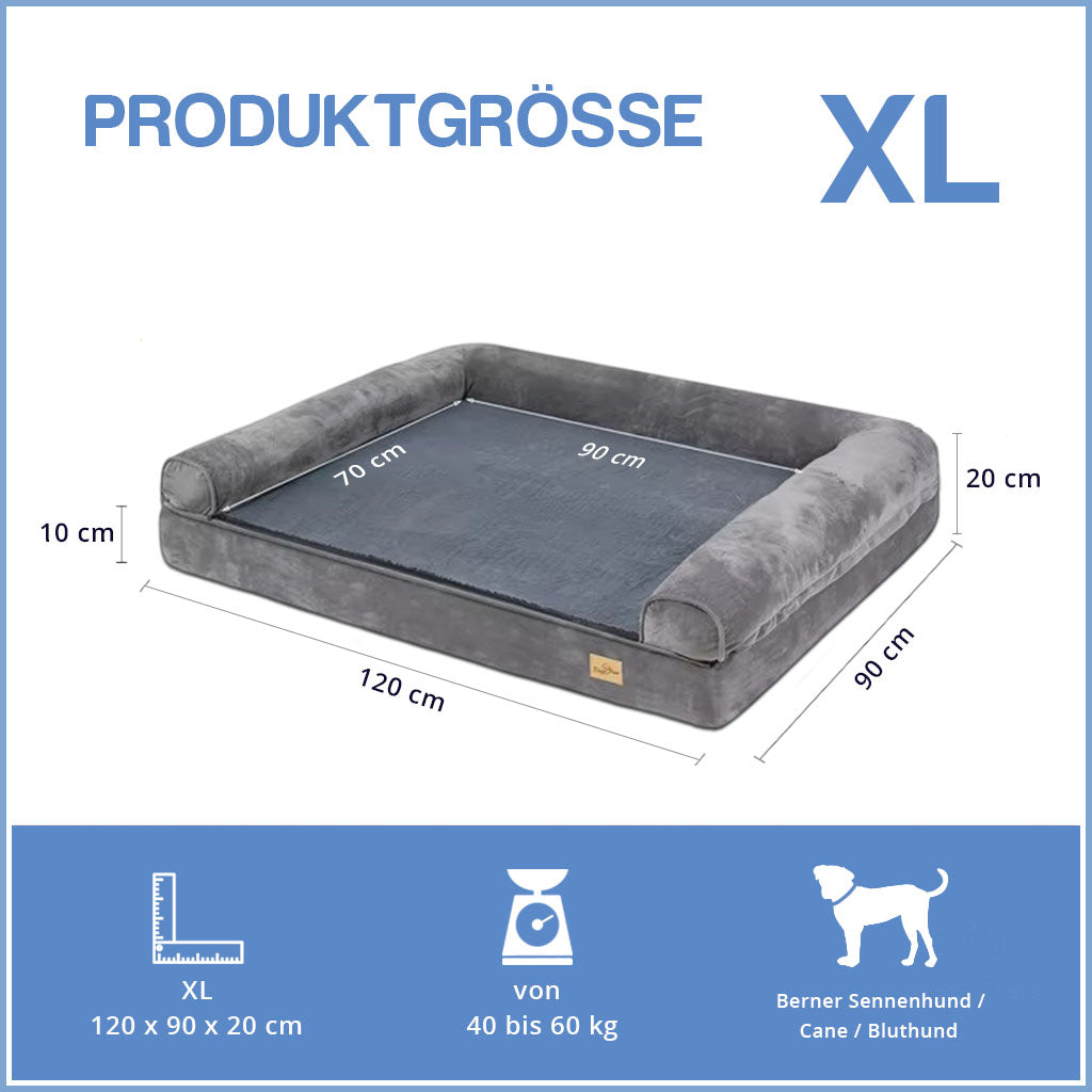 Orthopädisches Hundesofa xl