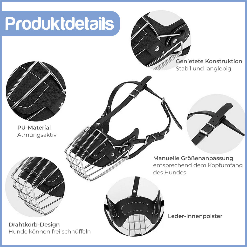 Hundemaulkorb aus Metall Produkteigenschaften