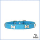 Designer Hundehalsband Hellblau